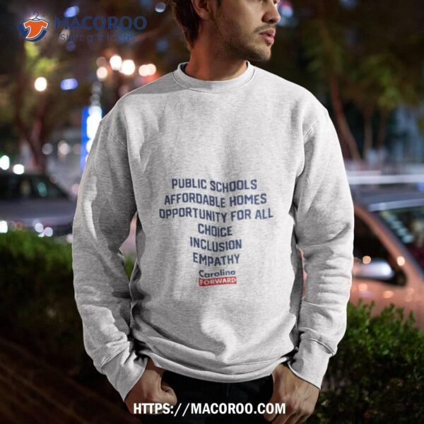 Public Schools Affordable Homes Opportunity For All Choice Inclusion Empathy Shirt - Image 3