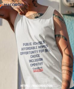 public schools affordable homes opportunity for all choice inclusion empathy shirt tank top 1