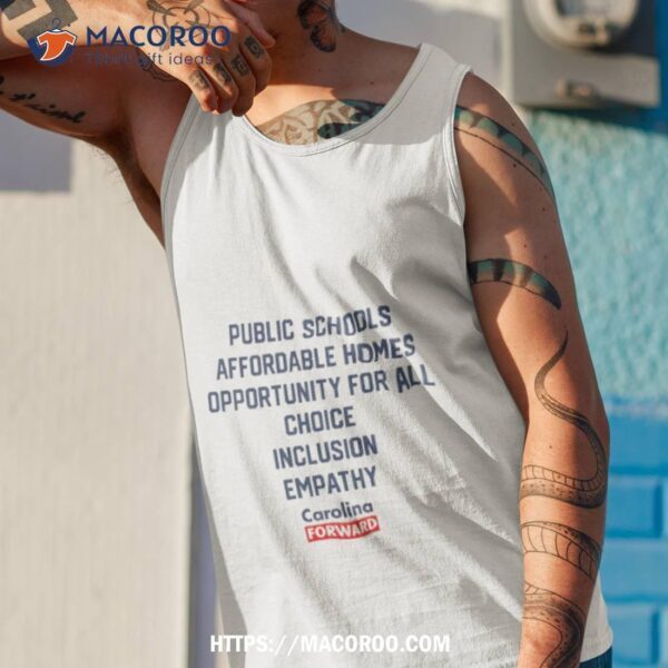 Public Schools Affordable Homes Opportunity For All Choice Inclusion Empathy Shirt - Image 4