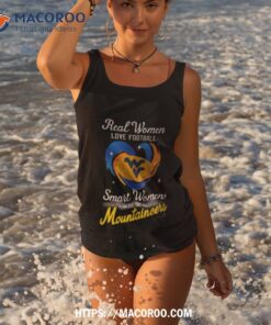 real women love football smart women love the mountaineers diamond heart shirt tank top 3