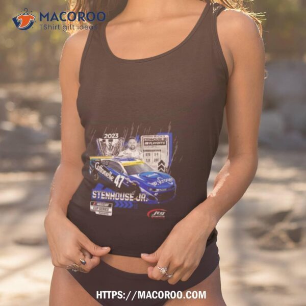 Ricky Stenhouse Jr. Checkered Flag Sports 2023 Nascar Cup Series Playoffs Shirt - Image 4