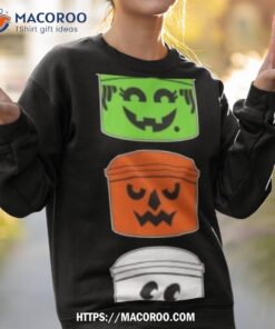 vintage trick or treat buckets shirt sweatshirt 2