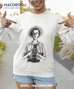 vivian maier sand the camera shirt sweatshirt 1