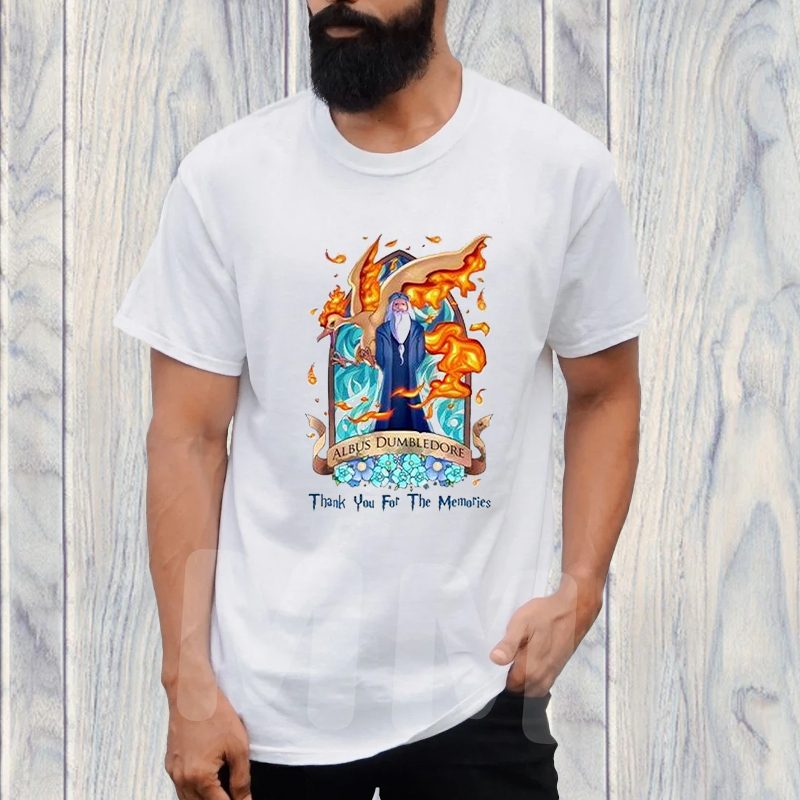 Albus Dumbledore 1940-2023 Thank You For The Memories T-Shirt 5 Albus Dumbledore 1940-2023 Thank You For The Memories T-Shirt
