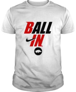 Arkansas Razorbacks 2022 Basketball Ball In Bench TShirt
