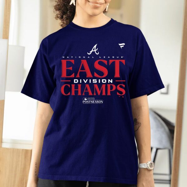 Atlanta Braves National League East Division Champions 2023 Postseason T-Shirts