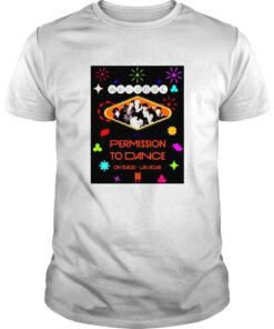 BTS Welcome To Permission To Dance On Stage Las Vegas Shirt