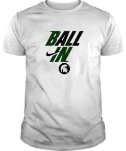 Ball in Michigan State Spartans shirt