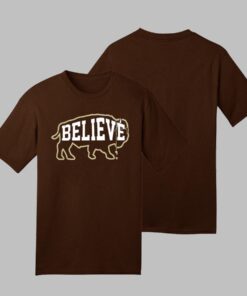 Believe Buffalo Boulder College Football T-Shirts