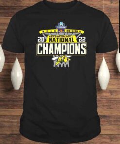 Black Hills State Yellow Jackets 2022 NCAA Division Mens Basketball National Champions shirt