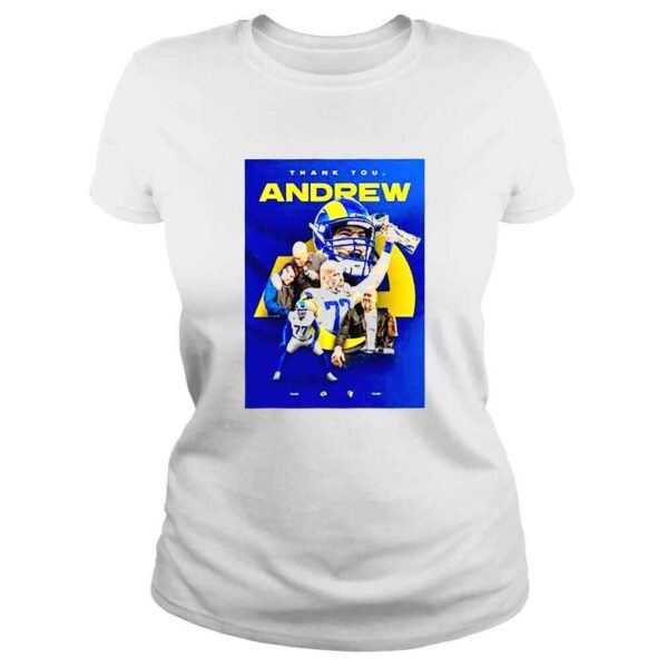 Andrew Whitworth Retire Los Angeles Rams TShirt - Image 3