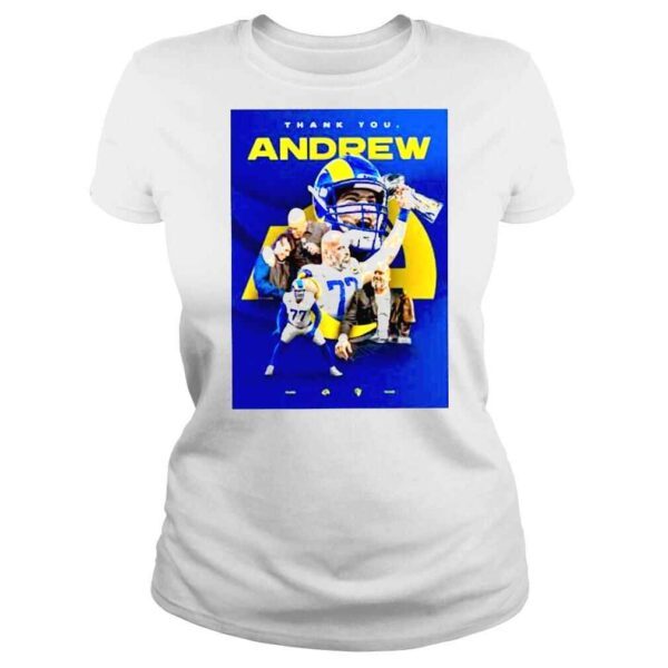 Andrew Whitworth Retire Los Angeles Rams shirt - Image 3