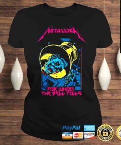 ClassicLadies Metallica for Whom the bell Tolls shirt