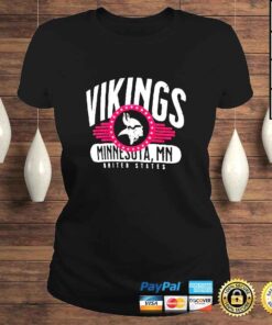 ClassicLadies Minnesota Vikings Badge Of Honor TShirt