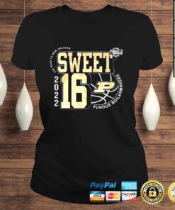 ClassicLadies Purdue Boilermakers Sweet 16 NCAA Mens Basketball 2022 shirt