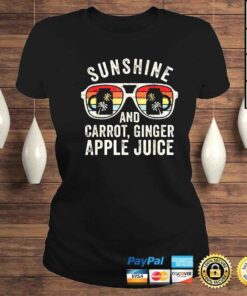 ClassicLadies Sunshine And Carrot Ginger Apple Juice Summer Shirt