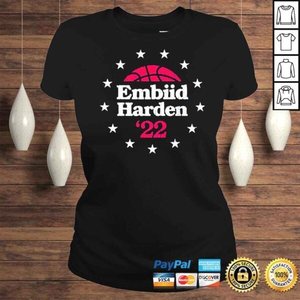 The Embiid Harden ’22 Philadelphia Basketball Shirt - Image 3