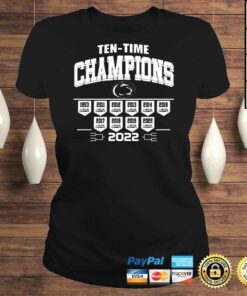 ClassicLadies penn State Nittany Lions tentime Champions 2022 shirt
