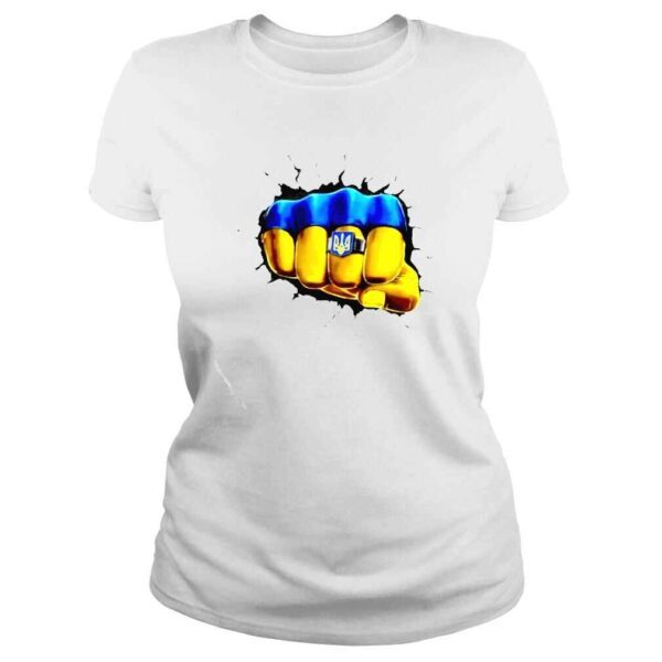 ukraine flag Ukrainian punch shirt - Image 3