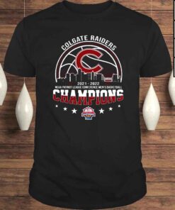 Colgate Raiders 2021 2022 NCAA Patriot League Mens Basketball Champions City Line shirt