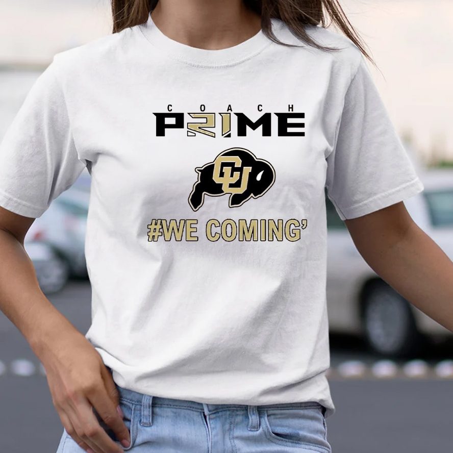 Comfort Colors Coach Prime Colorado Buffaloes Hoodie, We Comin’ 2023 Football T-Shirt 4 Comfort Colors Coach Prime Colorado Buffaloes Hoodie, We Comin’ 2023 Football TShirt