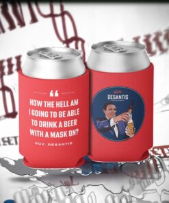 DeSantis 2024 Mask On Beverage Coolers