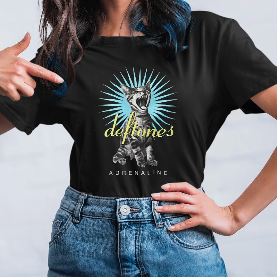 Deftones Adrenaline Unisex Sweat T-Shirt 4 Deftones Adrenaline Unisex Sweat T-Shirt