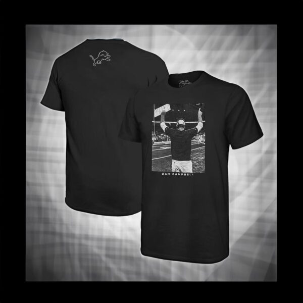 Detroit Lions Dan Campbell Majestic Threads Shirts