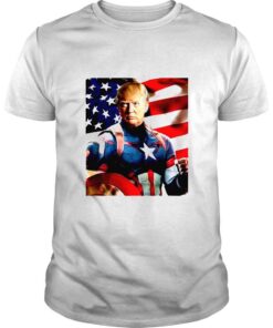 Donald Trump Classic Captain America USA Flag TShirt