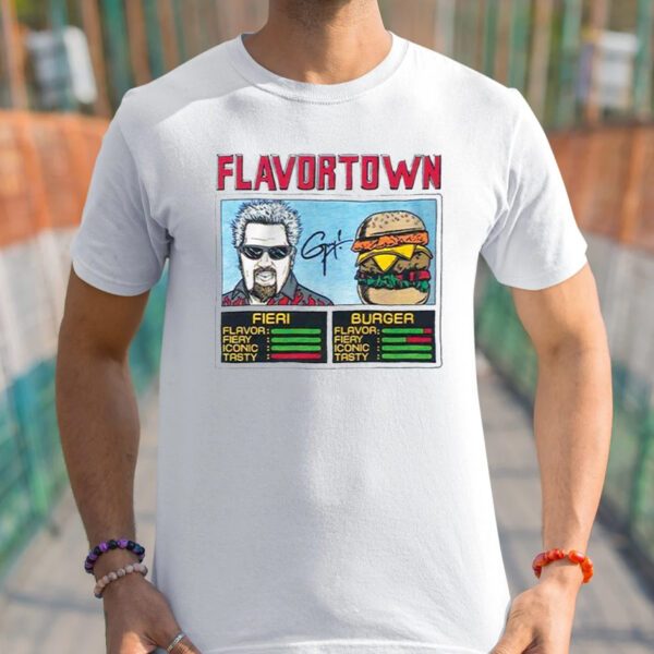 Flavortown Jam Fieri Burger T-Shirts