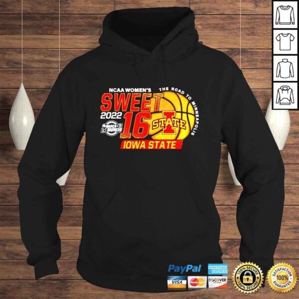 Iowa State Cyclones Ncaa Womens Basketball Sweet 16 shirt - Image 4