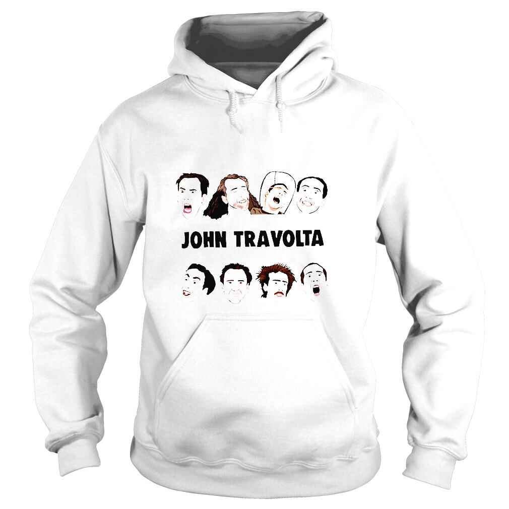 John Travolta Nicolas Cage TShirt - Image 4