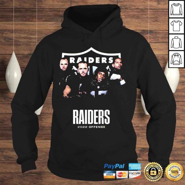 Las Vegas Raiders NFL AFC West 2022 Offenses Shirt - Image 4