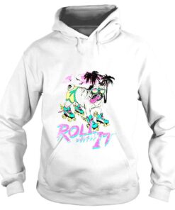 Hoodie Roll With It Pug Dog TShirt