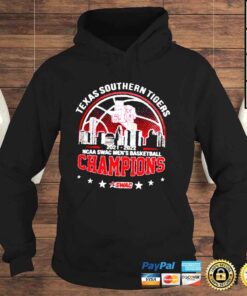Hoodie Texas Southern Tigers Mens Basketball 2022 NCAA Swac Champions Shirt