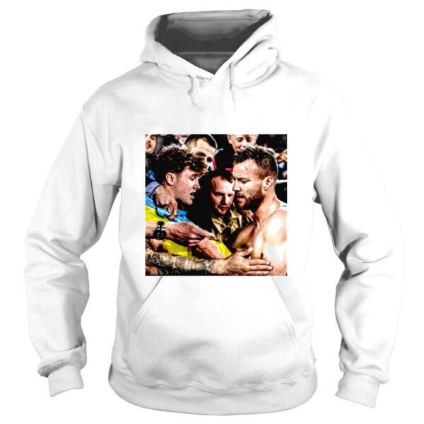 To A Fan Holding The Ukraine Flag Shirt - Image 4