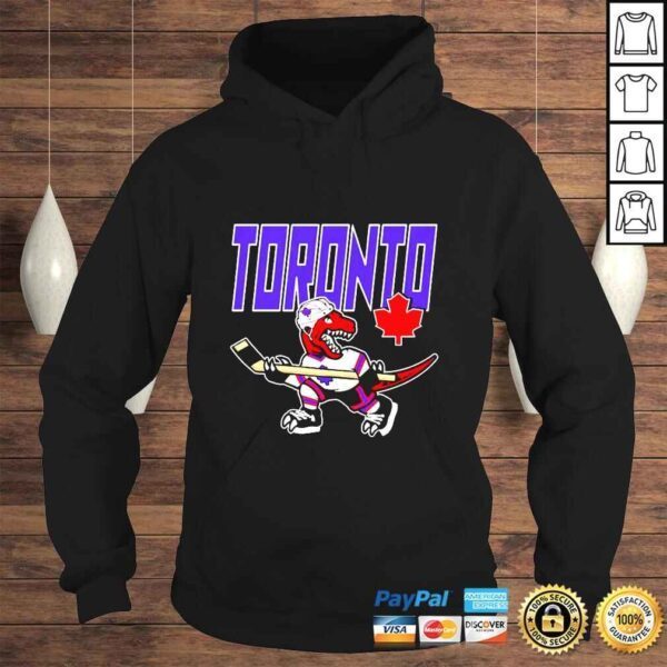 Toronto Raptors X Maple Leafs NBA X NHL MashUp TShirt - Image 4