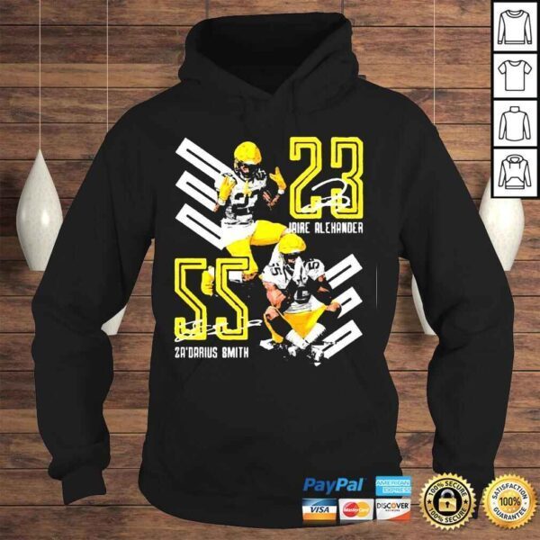 Za’darius Smith And Jaire Alexander For Green Bay Packers Tee Shirt - Image 4