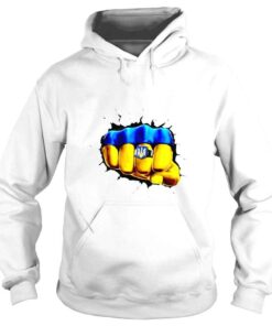 Hoodie ukraine flag Ukrainian punch shirt