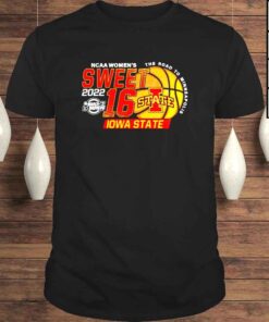 Iowa State Cyclones Ncaa Womens Basketball Sweet 16 shirt