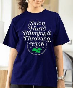 Jalen Hurts R & T Club Pocket T-Shirtt