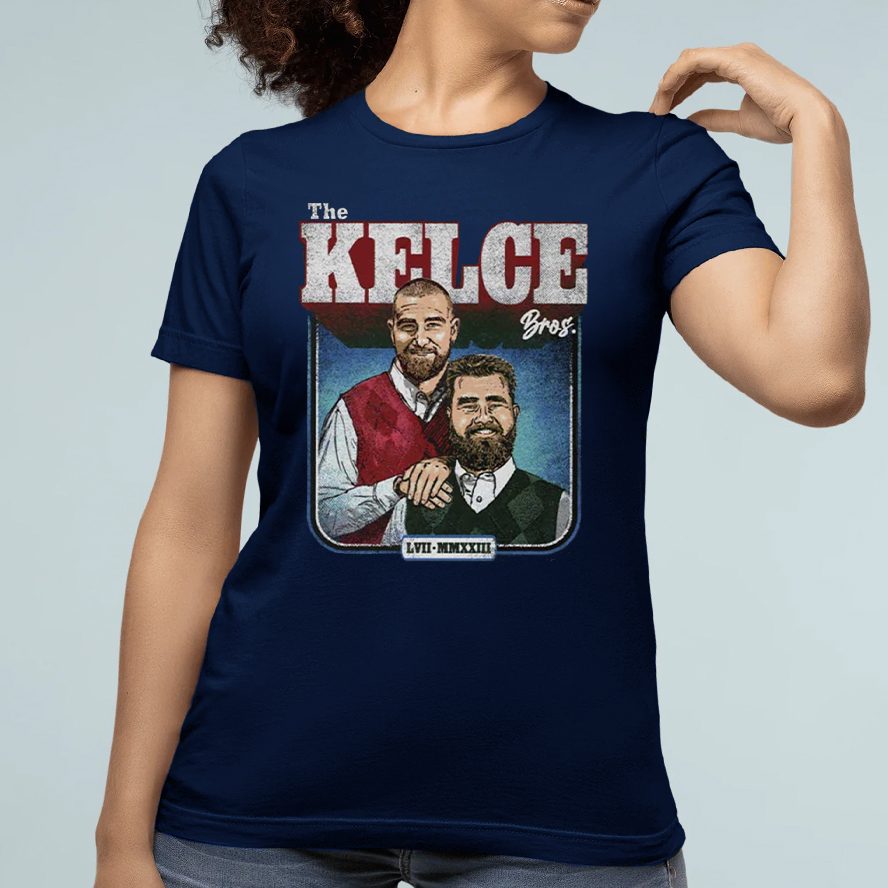 Jason Kelce Travis Kelce Bros T-Shirt 4 Jason Kelce Travis Kelce Bros Shirt
