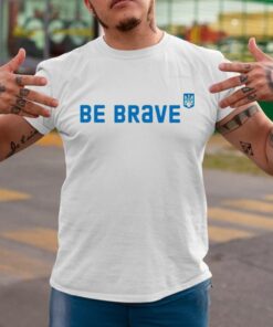 Jessica Berlin Be Brave Ukraine T-Shirtt