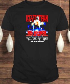 Led Zeppelin 55 Years 1968 2023 thank you for the memories shirt