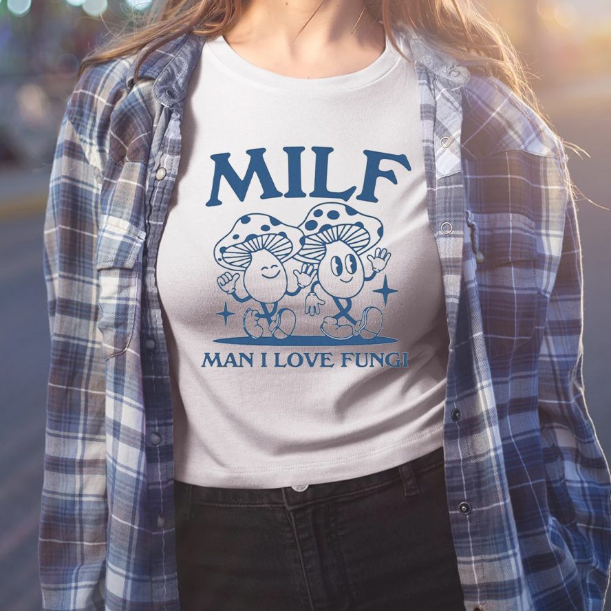 Man I Love Fungi, Aesthetic Cartoon T-shirt 4 Man I Love Fungi, Aesthetic Cartoon shirt