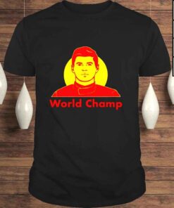 Max Verstappen world Champ shirt