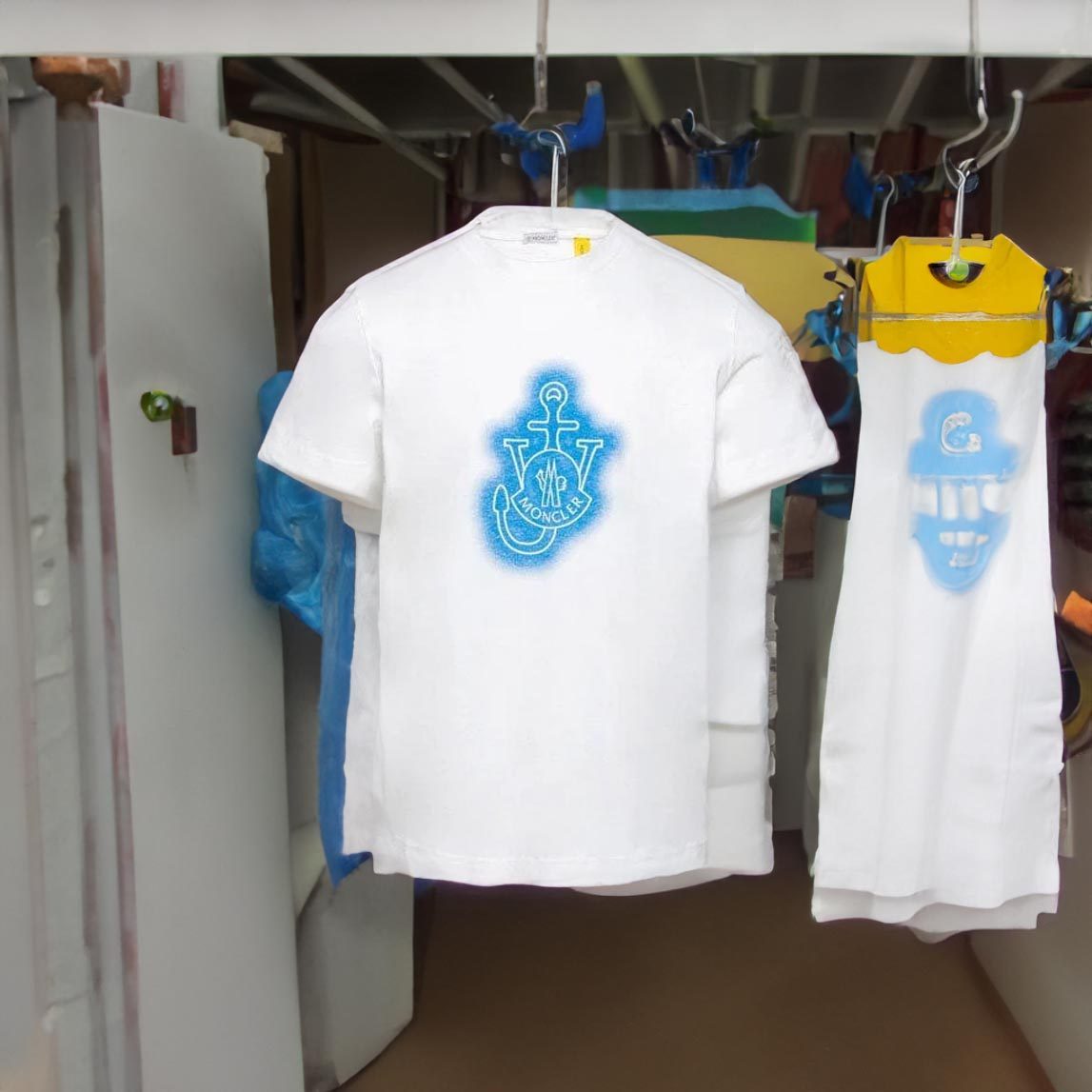 Moncler x JW Anderson Logo T-Shirt 4 Moncler x JW Anderson Logo Printed T Shirt