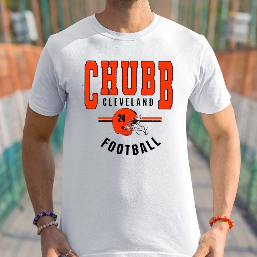 Nick Chubb Cleveland Football T-Shirt 4 Nick Chubb Cleveland Football Shirt