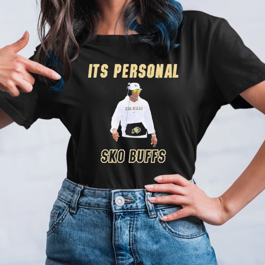Original Colorado Buffaloes It’s Personal Sko Buffs T-Shirt 4 Original Colorado Buffaloes It’s Personal Sko Buffs T-Shirt