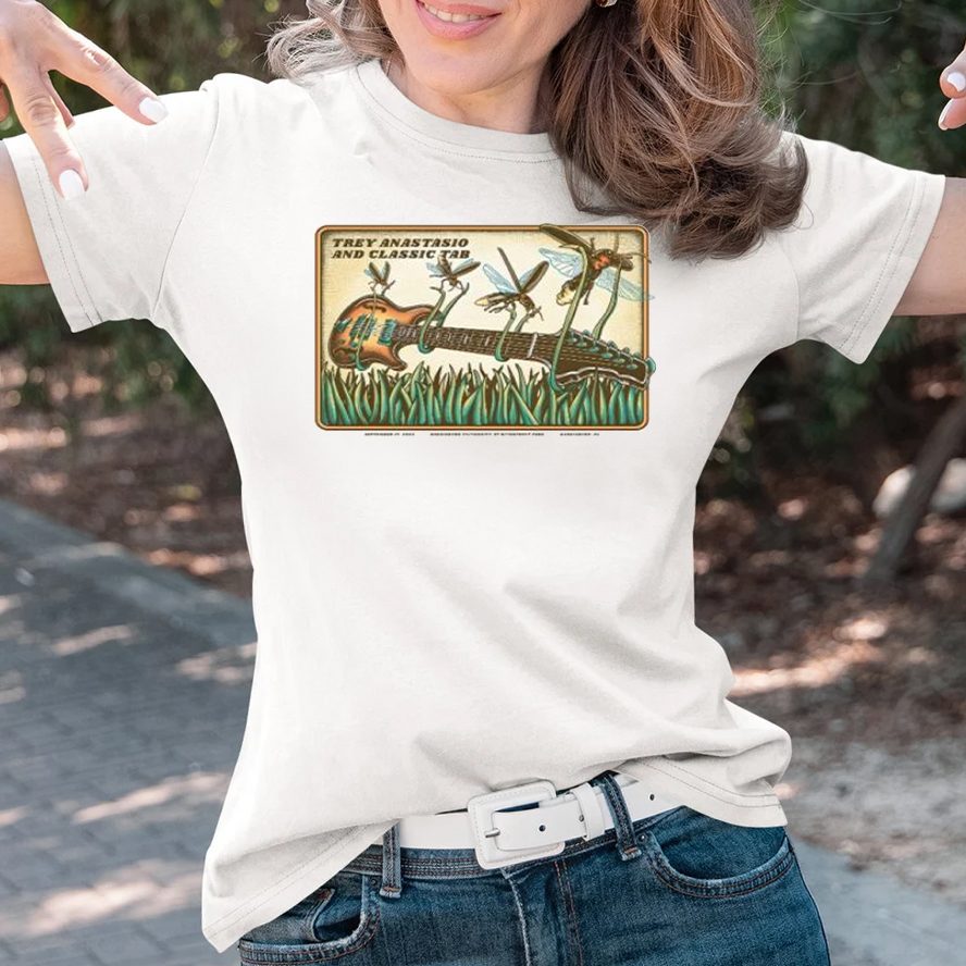 Original Trey Anastasio Sept 17 2023 Harrisburg University at Riverfront Park Harrisburg PA T-Shirt 4 Original Trey Anastasio Sept 17 2023 Harrisburg University at Riverfront Park Harrisburg PA T-Shirts